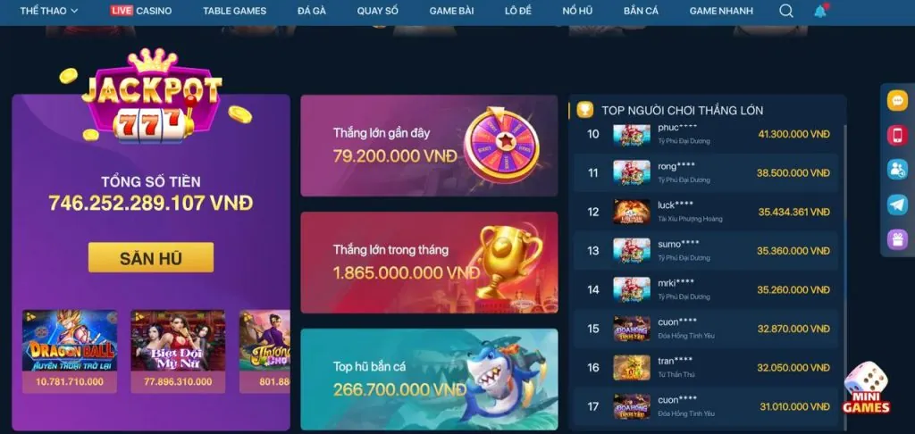 Lợi ích độc quyền khi tham gia 777king99 tải game